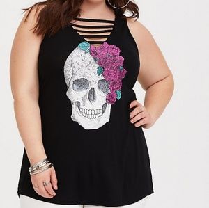 NWT Skull Tank